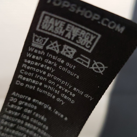 EUC  Topshop black maxi size 4 - Picture 7 of 8